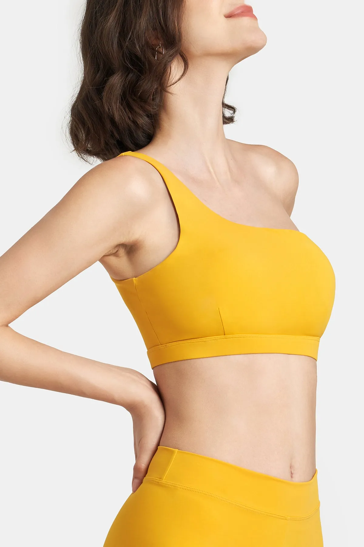 Single-Strap Low-Support Sports Bra