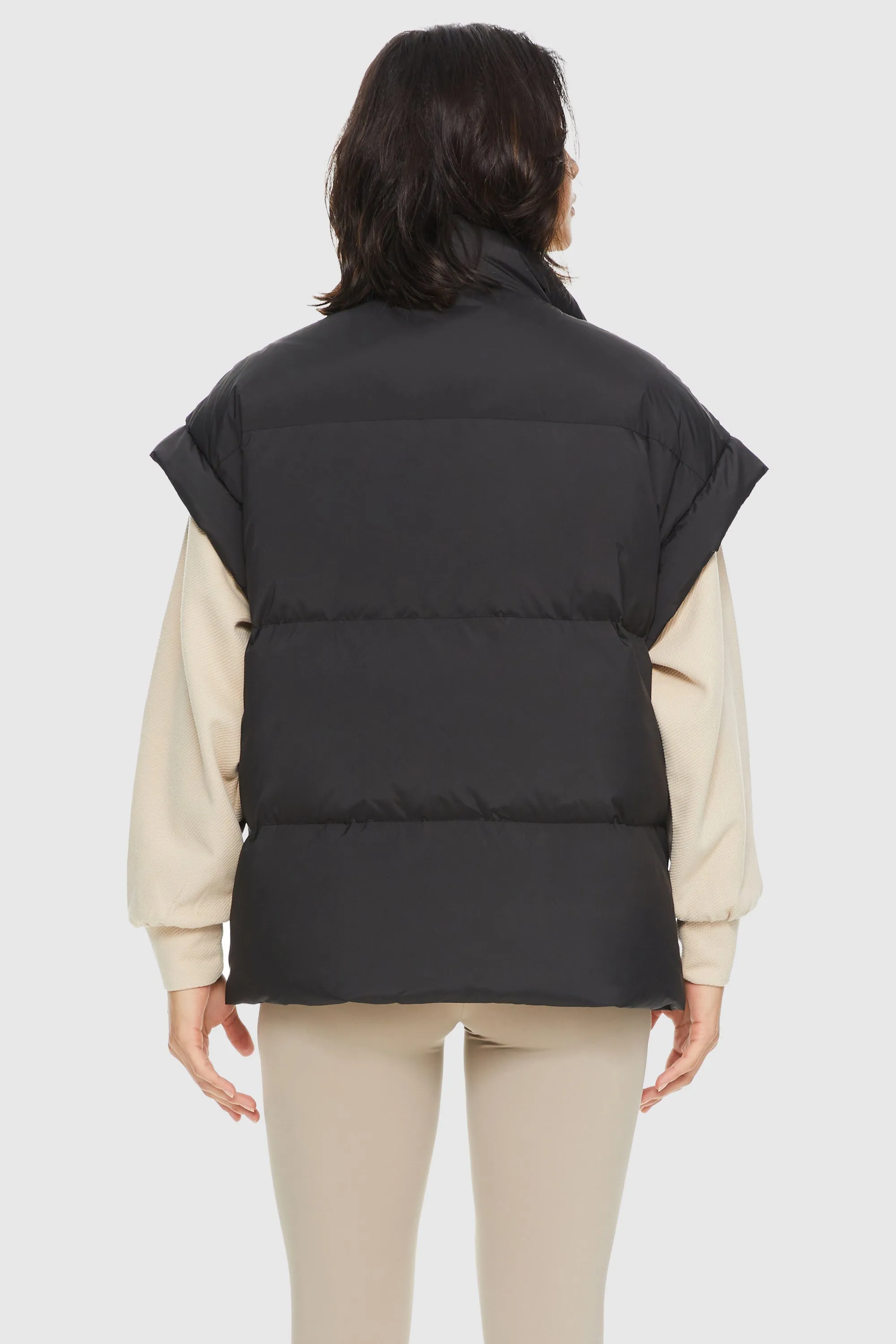 Sleeveless Classic Puffer Vest