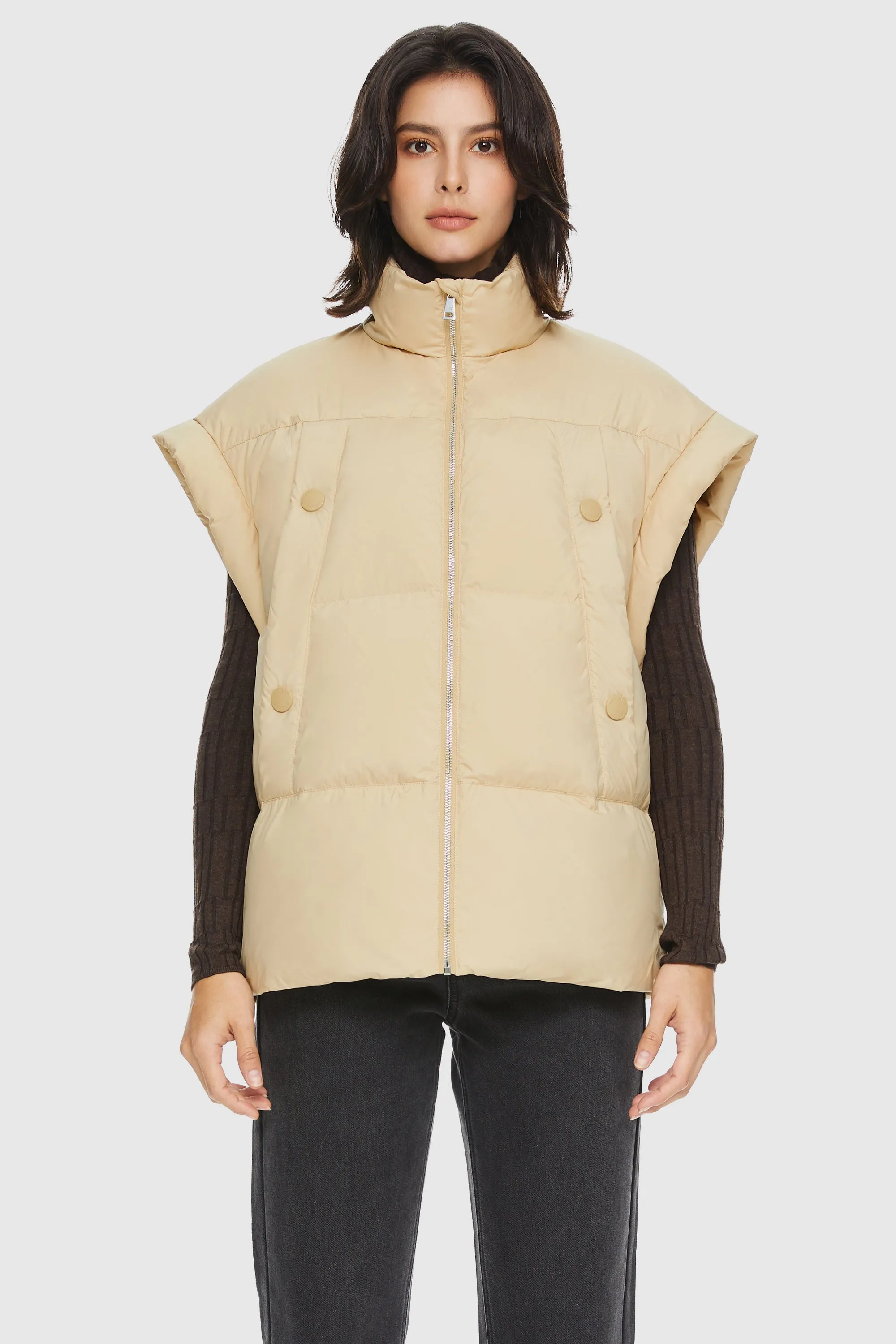 Sleeveless Classic Puffer Vest