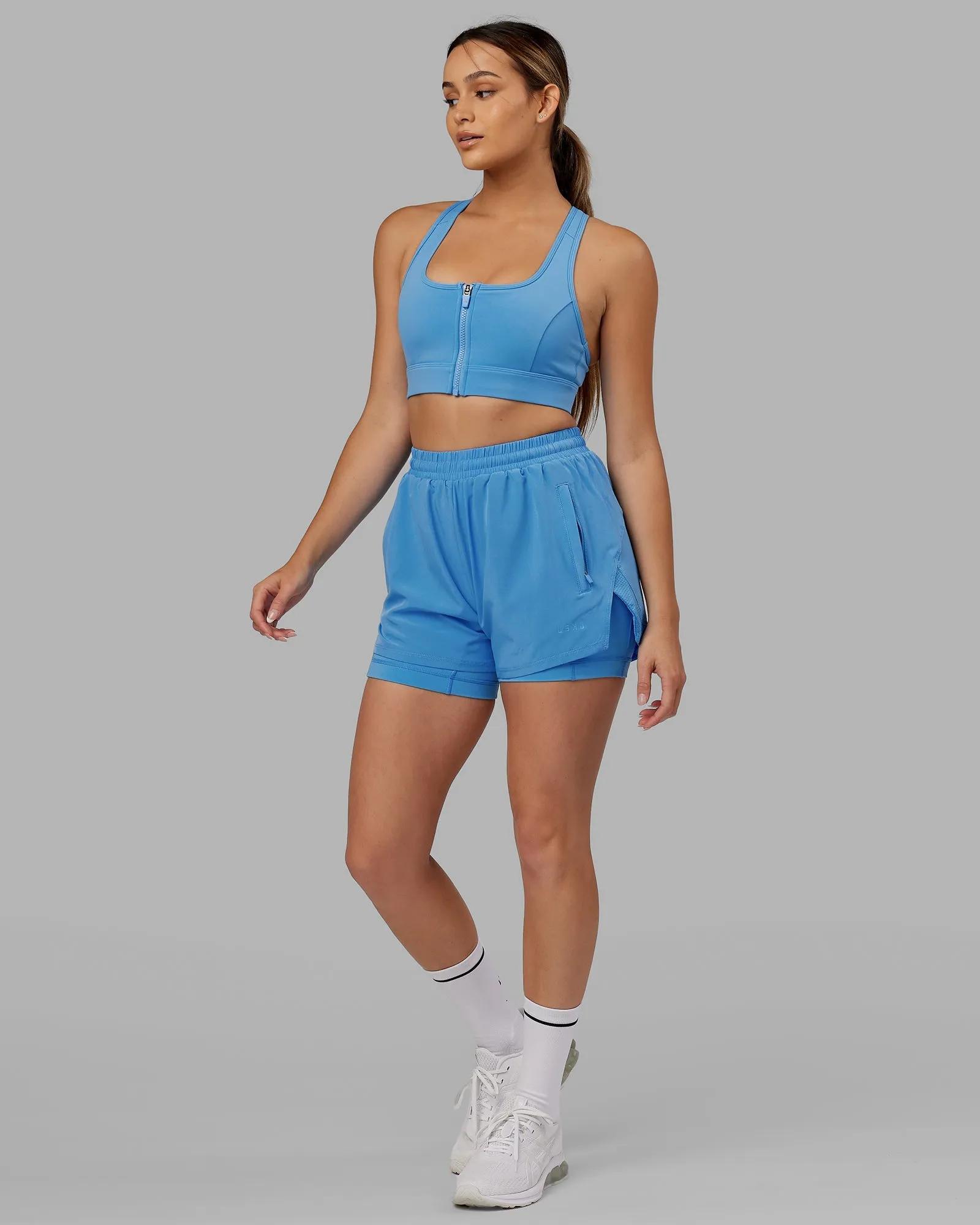 Sprint Sports Bra - Azure Blue