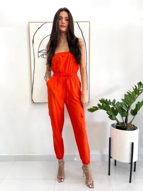 Strapless Jumpsuit