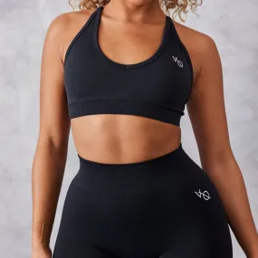 Vanquish Neutral V2 Seamless Black Bra