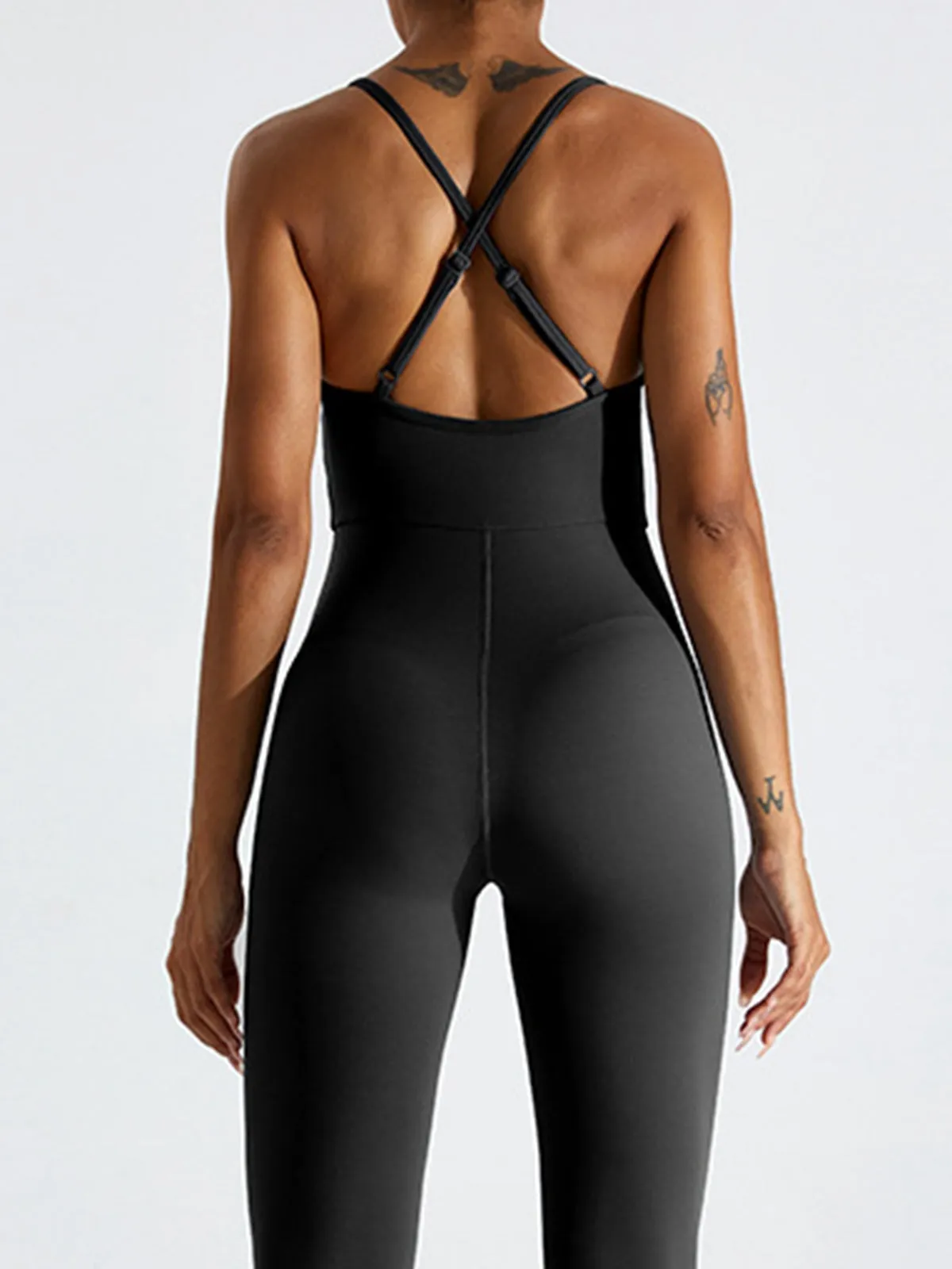 ZASUWA Female Cross Back Jumpsuit